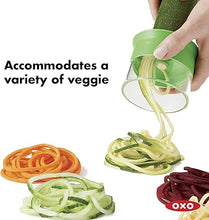 Load image into Gallery viewer, OXO Good Grips Hand-Held Spiralizer Green
